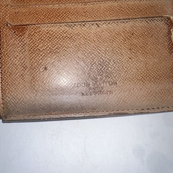 Authentic Louis Vuitton Men's Bifold Wallet Pre-used Vintage - Picture 15 of 16